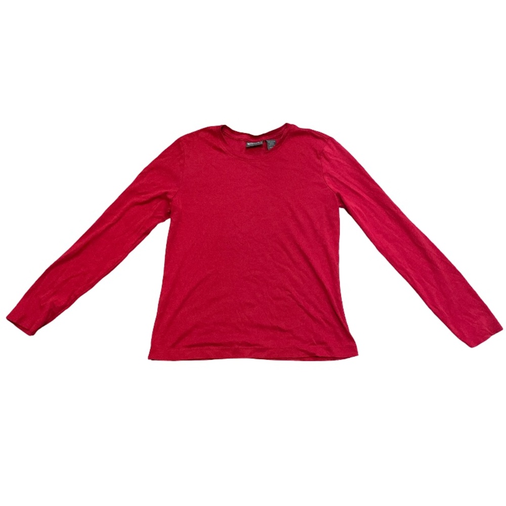 Chico's Vibrant Red Long Sleeve